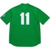 Supreme S Logo Baseball Henley (SS25) - Green
