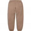 Supreme S Logo Sweatpant (SS25) - Dusty Brown
