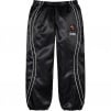 Supreme Satin Track Pant (SS25) - Black