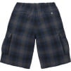 Supreme Shadow Plaid Cargo Short (SS25) - Black