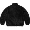 Supreme Shoulder Logo Fleece Jacket (SS25) - Black