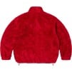 Supreme Shoulder Logo Fleece Jacket (SS25) - Red
