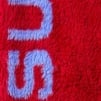 Supreme Shoulder Logo Fleece Jacket (SS25) - Red