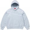 Supreme Shoulder Script Hooded Sweatshirt (SS25) - Light Blue