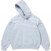 Supreme Shoulder Script Hooded Sweatshirt (SS25) - Light Blue