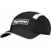 Supreme Side Mesh Camp Cap (SS25) - Black