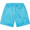 Supreme Small Box Baggy Mesh Short (SS25) - Cyan
