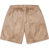 Supreme Small Box Baggy Mesh Short (SS25) - Tan