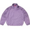Supreme Spellout Embroidered Track Jacket (SS25) - Dusty Purple