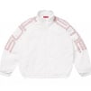 Supreme Spellout Embroidered Track Jacket (SS25) - White