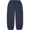 Supreme Spellout Embroidered Track Pant (SS25) - Navy