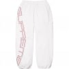 Supreme Spellout Embroidered Track Pant (SS25) - White