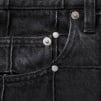 Supreme Studded Seam Loose Fit Jean (SS25) - Black