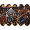 Supreme Supreme Ernie Barnes Skateboard (Set of 5) (SS25) - Multicolor - 8.375” x 32.5”