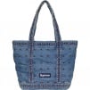 Supreme Supreme b.b. Simon Denim Tote Bag (SS25) - Washed Indigo