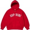 Supreme Supreme b.b. Simon Zip Up Hooded Sweatshirt (SS25) - Red
