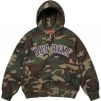 Supreme Supreme b.b. Simon Zip Up Hooded Sweatshirt (SS25) - Woodland Camo
