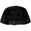 Supreme Supreme GOODENOUGH Crushed Rayon Pile Camp Cap (SS25) - Black