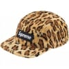 Supreme Supreme GOODENOUGH Crushed Rayon Pile Camp Cap (SS25) - Leopard