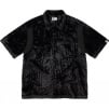Supreme Supreme GOODENOUGH Crushed Rayon Pile S S Shirt (SS25) - Black