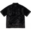 Supreme Supreme GOODENOUGH Crushed Rayon Pile S S Shirt (SS25) - Black