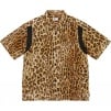 Supreme Supreme GOODENOUGH Crushed Rayon Pile S S Shirt (SS25) - Leopard