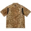 Supreme Supreme GOODENOUGH Crushed Rayon Pile S S Shirt (SS25) - Leopard