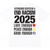 Supreme Supreme GOODENOUGH End Racism Tee (SS25) - White