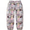 Supreme Supreme GOODENOUGH Patchwork Madras Full Zip Track Pant (SS25) - Multicolor