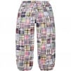 Supreme Supreme GOODENOUGH Patchwork Madras Full Zip Track Pant (SS25) - Multicolor