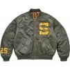 Supreme Supreme GOODENOUGH Reversible MA-1 (SS25) - Olive