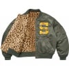 Supreme Supreme GOODENOUGH Reversible MA-1 (SS25) - Olive