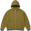 Supreme Supreme GOODENOUGH Zip Up Hooded Sweater (SS25) - Olive
