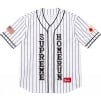 Supreme Supreme Homerun Baseball Jersey (SS25) - Stripe
