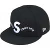 Supreme Supreme Homerun S Logo New Era (SS25) - Black