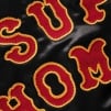 Supreme Supreme Homerun Satin Hooded Varsity Jacket (SS25) - Black