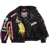 Supreme Supreme SpongeBob SquarePants Jeff Hamilton Racing Jacket (SS25) - Black