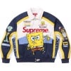 Supreme Supreme SpongeBob SquarePants Jeff Hamilton Racing Jacket (SS25) - White