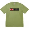 Supreme Supreme Zoo York Transit Tee (SS25) - Moss