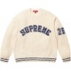 Supreme Textured Arc Sweater (SS25) - Cream