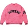Supreme Textured Arc Sweater (SS25) - Pink