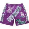 Supreme Varsity Mesh Short (SS25) - Purple