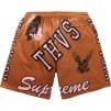 Supreme Varsity Mesh Short (SS25) - Rust