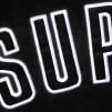 Supreme Velvet Baseball Jersey (SS25) - Black