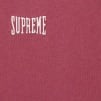 Supreme Warm Up Washed S S Top (SS25) - Maroon