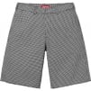 Supreme Work Short (SS25) - White Houndstooth