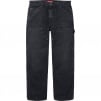 Supreme Worn Double Knee Painter Pant (SS25) - Black