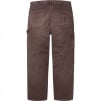 Supreme Worn Double Knee Painter Pant (SS25) - Brown