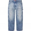 Supreme Worn Double Knee Painter Pant (SS25) - Denim