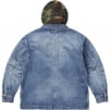 Supreme Worn Hooded Chore Coat (SS25) - Denim